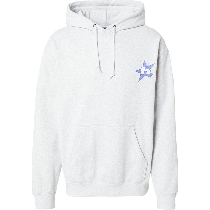 HUF Mikina Ice Star modrá / svetlomodrá / sivá melírovaná / čierna 66847073