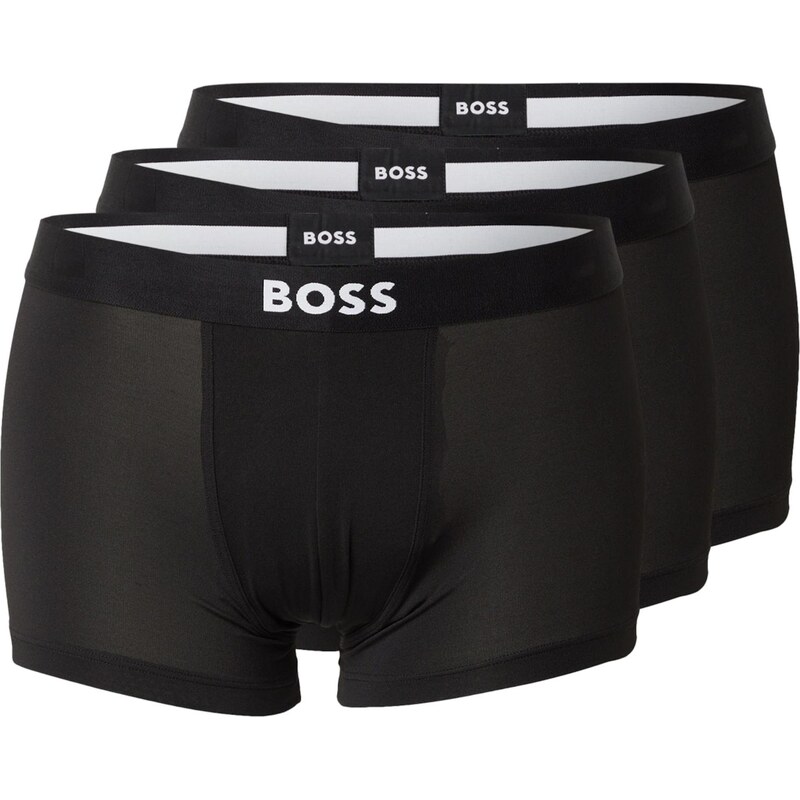 BOSS Boxerky ONE čierna / biela 66847090