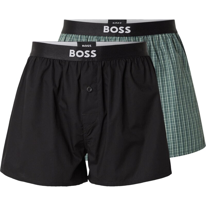 BOSS Boxerky béžová / zelená / čierna / biela 66847104