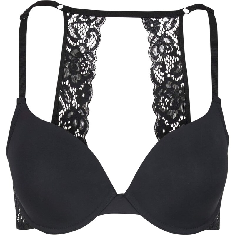 Urban Classics Podprsenka čierna 66897917