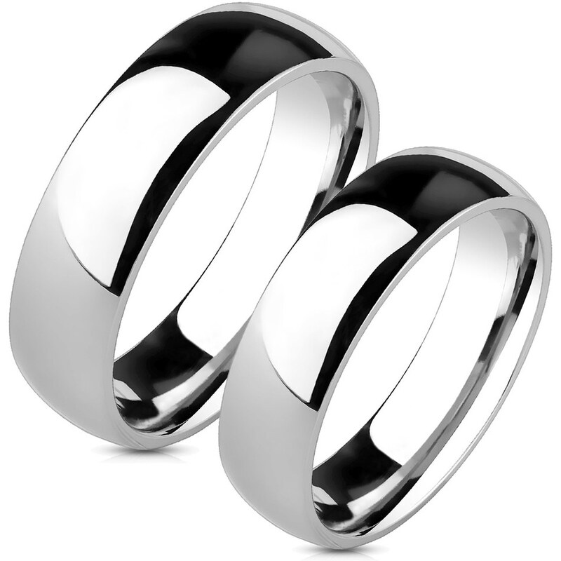 Ligot Klasické obrúčky z lesklej chirurgickej ocele LGTMP1-OB 66848864