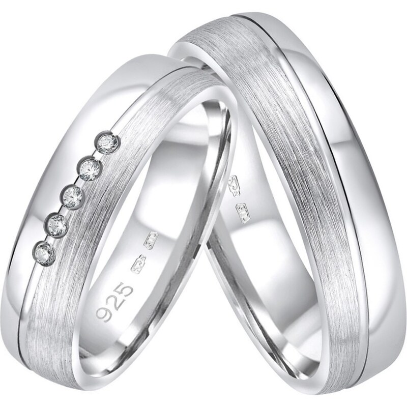 Ligot Strieborné obrúčky PRESLEY QRZLP012 66848870