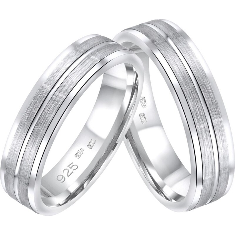 Ligot Strieborné obrúčky bez kamienkov AVERY QRALP121 66848871