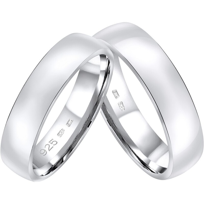 Ligot Strieborné obrúčky bez kamienkov POESIA QRG4104 66848875