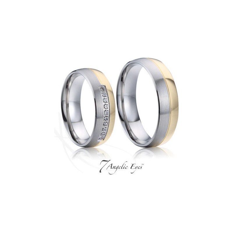 Ligot Obrúčky z chirurgickej ocele 7 Angelic Eyes OAE023 66848890