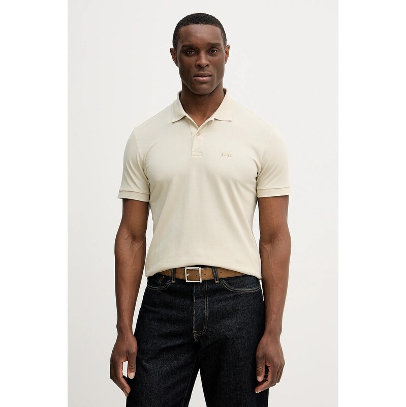 Bavlnené polo tričko BOSS Green Pio 1 66874995