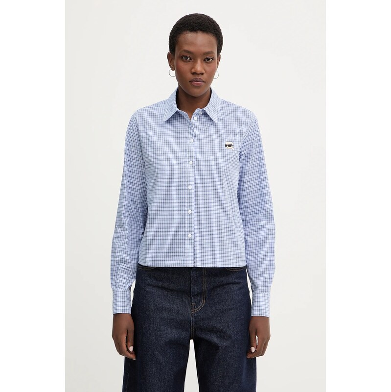 Bavlnená košeľa Karl Lagerfeld IKON 66874999