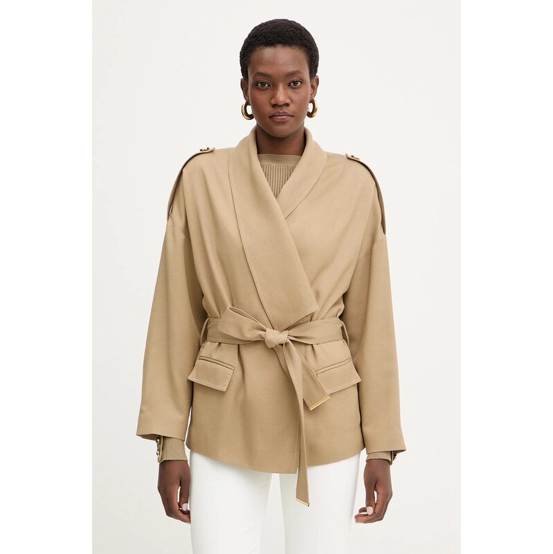 Kabát s prímesou vlny Marciano by Guess ABBY 66874973