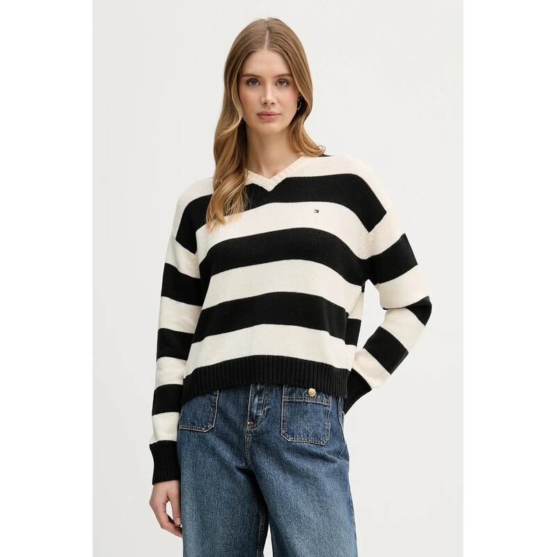 Sveter s prímesou kašmíru Tommy Hilfiger 66874970