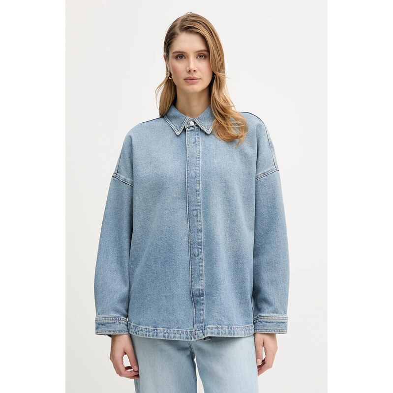 Rifľová košeľa Calvin Klein Jeans 66874967