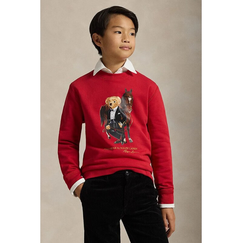 Detská bavlnená mikina Polo Ralph Lauren 66852812