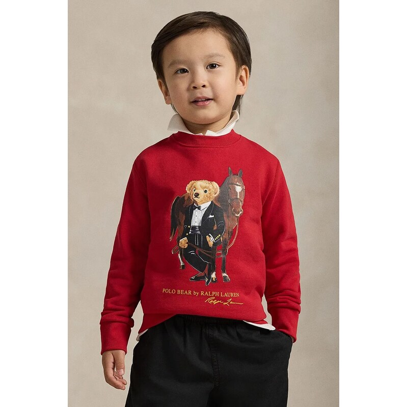 Detská bavlnená mikina Polo Ralph Lauren 66852815