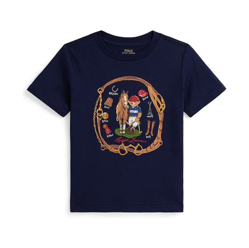 Detské bavlnené tričko Polo Ralph Lauren 66852807
