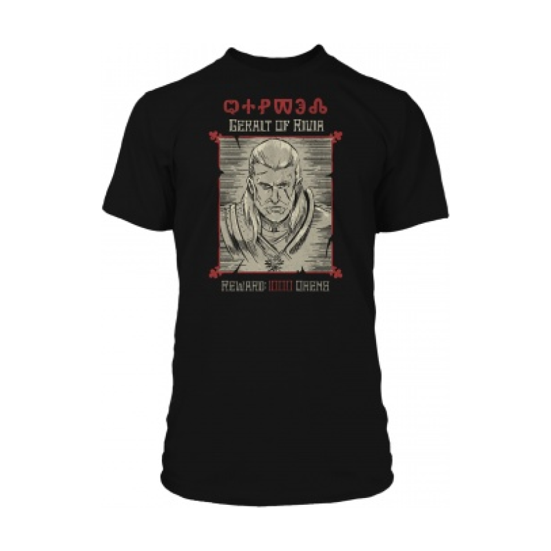 Jinx Witcher 3 Wanted Poster Premium (tričko) 66852833