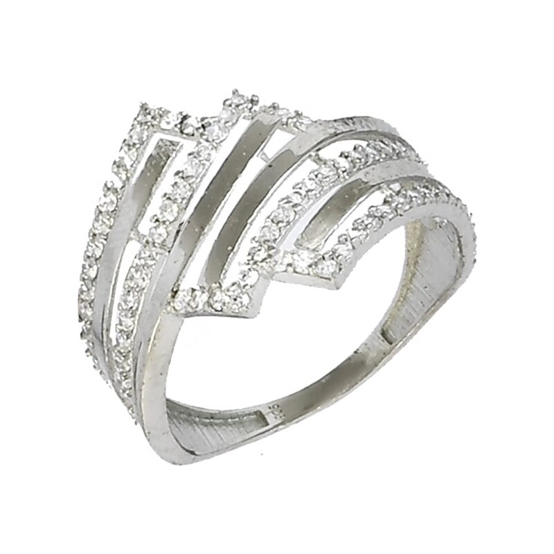 Strieborný prsteň Glare 1168 66853449