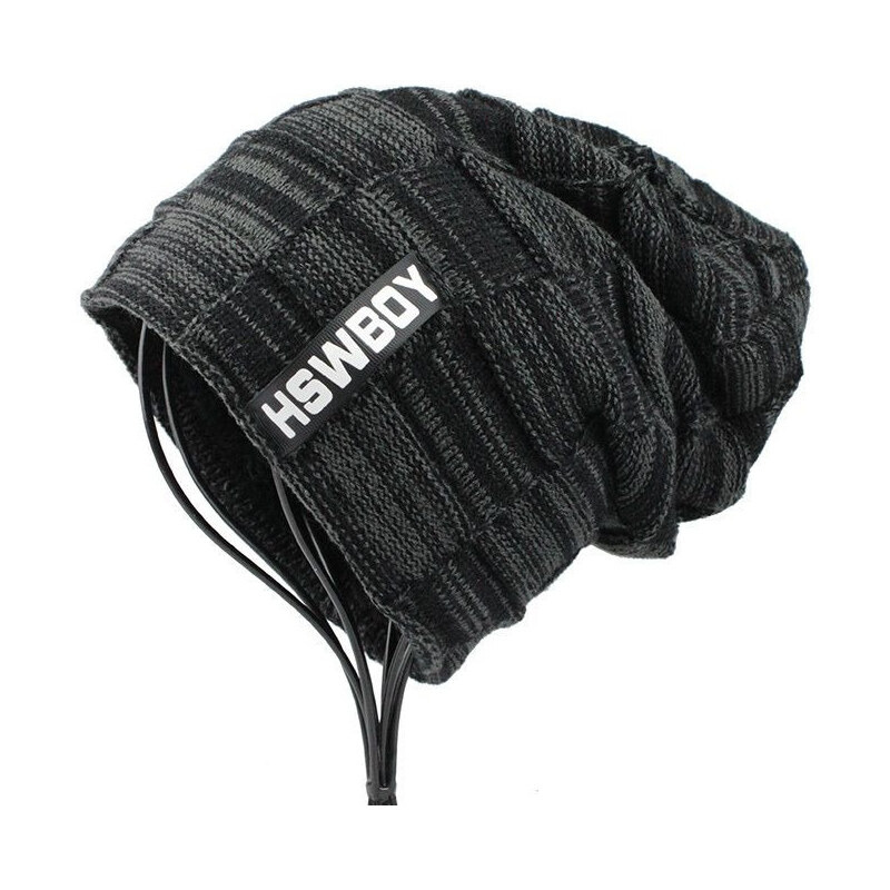 Cixi HSWBoy pánska zimná čiapka čierna 65221659