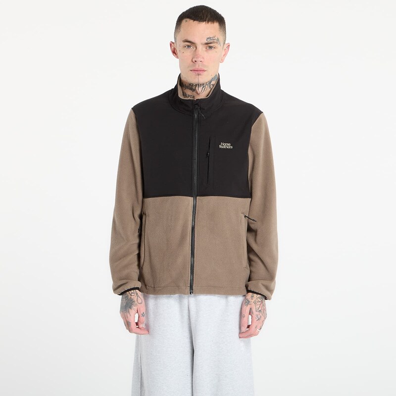 Mikina Horsefeathers Duval Fleece Sweatshirt Taupe M 66855083