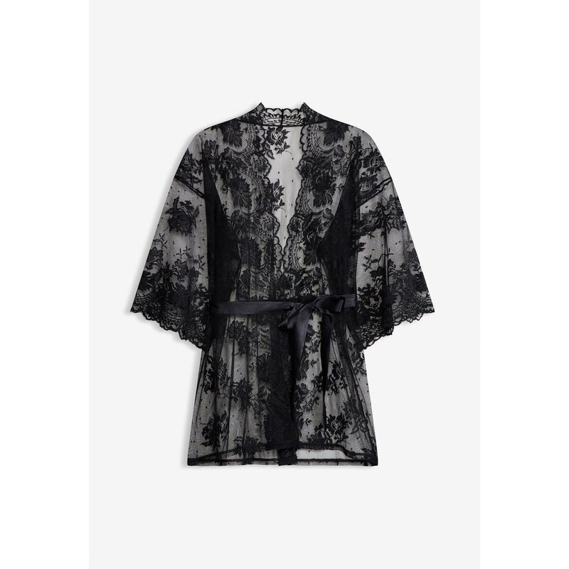 bonprix Kimono, farba čierna 46547437