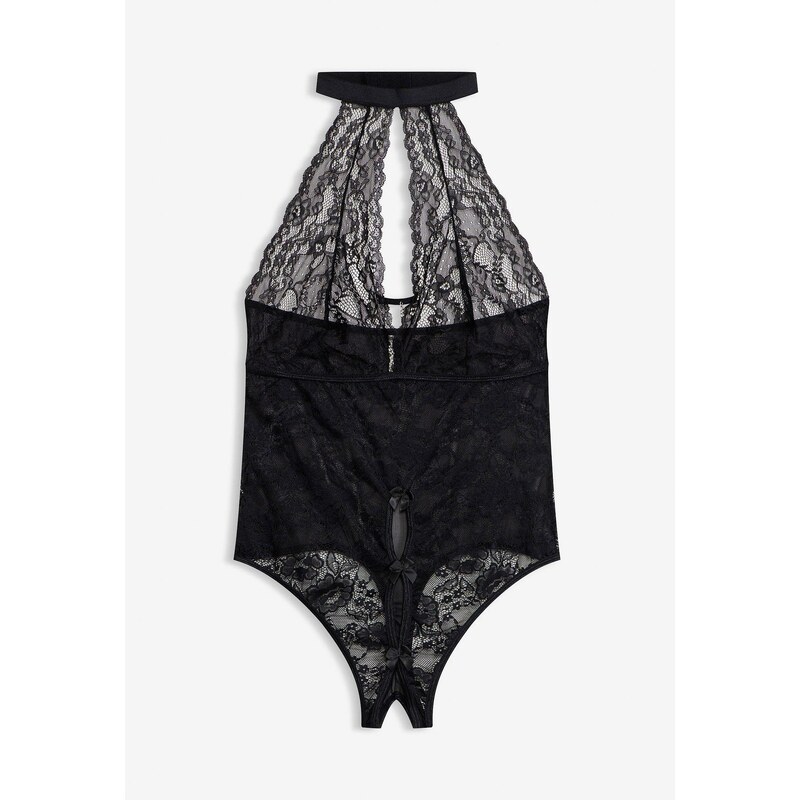 bonprix Body, string, ouvert, farba čierna 46547460