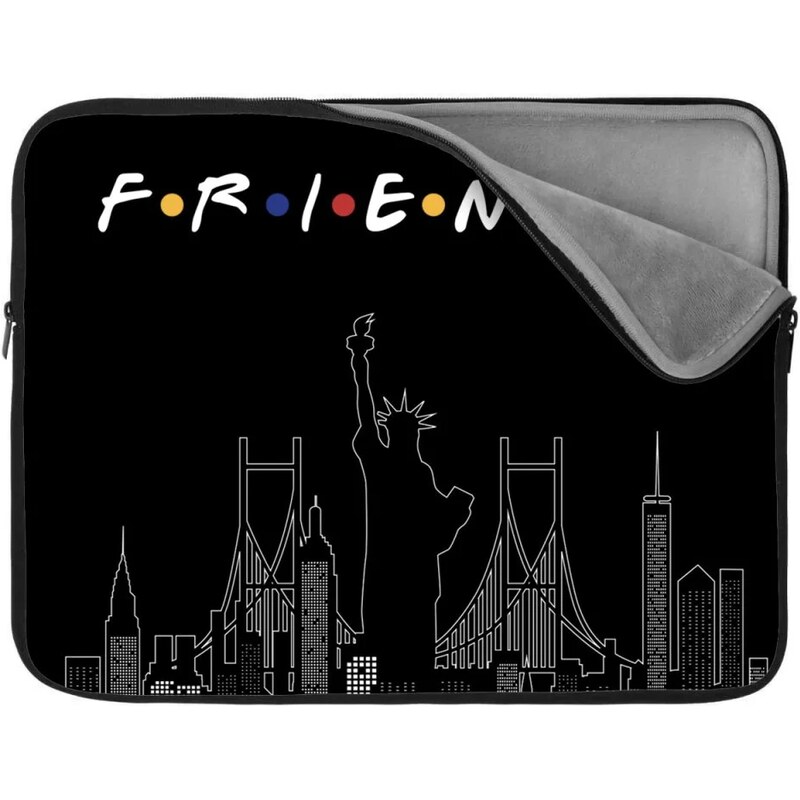 Sablio Obal na notebook Seriál Priatelia FRIENDS Obrysy 65426471