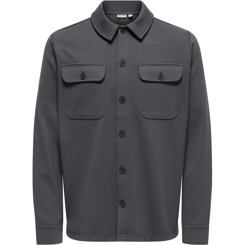 Only & Sons Košeľa ONSNew Kodyl sivá 66857702