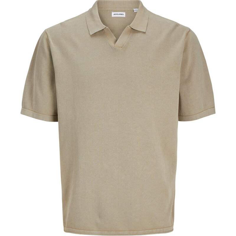 JACK & JONES Sveter JJELEO tmavobéžová 66858023