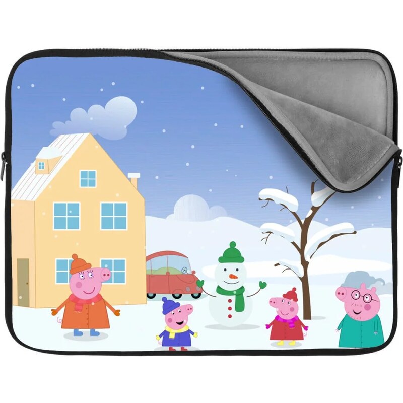 Sablio Obal na notebook Prasiatko Pepina Zima 65427100