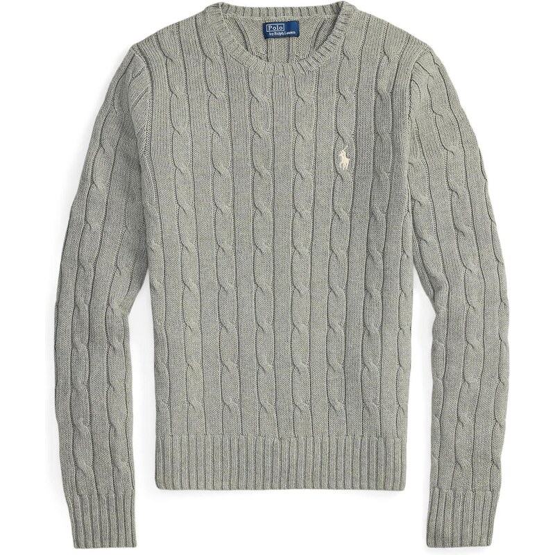 Polo Ralph Lauren Sveter JULIANNA kamenná / biela 66858260