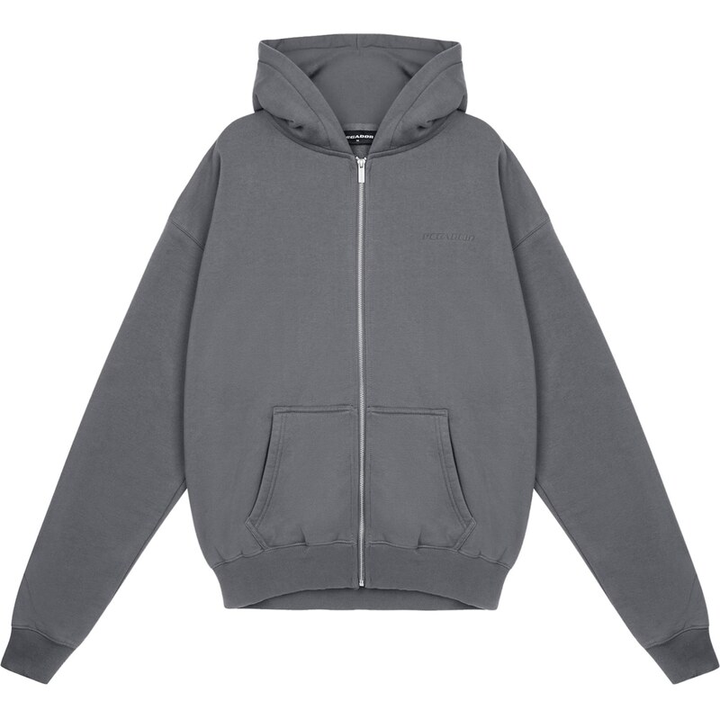 Pegador Tepláková bunda sivá 66858264