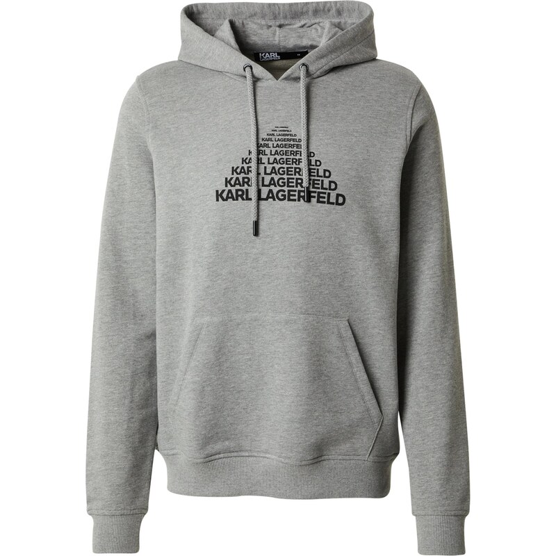 Karl Lagerfeld Mikina sivá / čierna 66858276