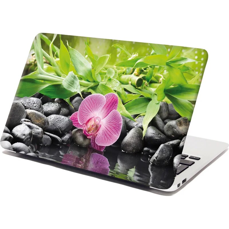 Sablio Samolepka na notebook Ružová orchidea 65102055
