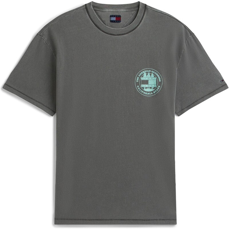 Tommy Jeans Tričko sivá / mätová 66858348