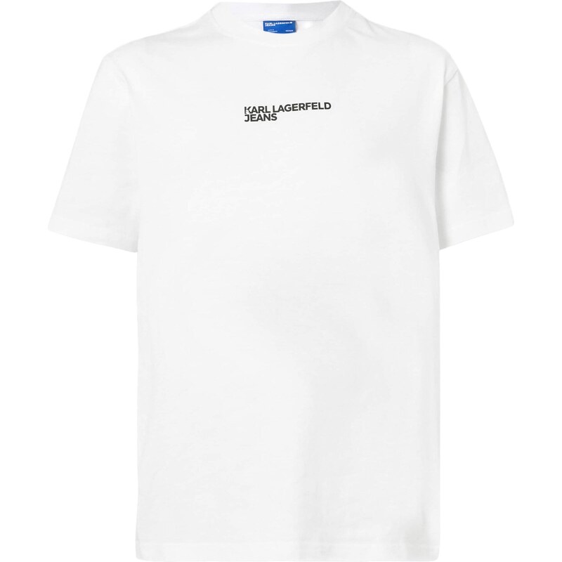 KARL LAGERFELD JEANS Tričko čierna / biela 66858427