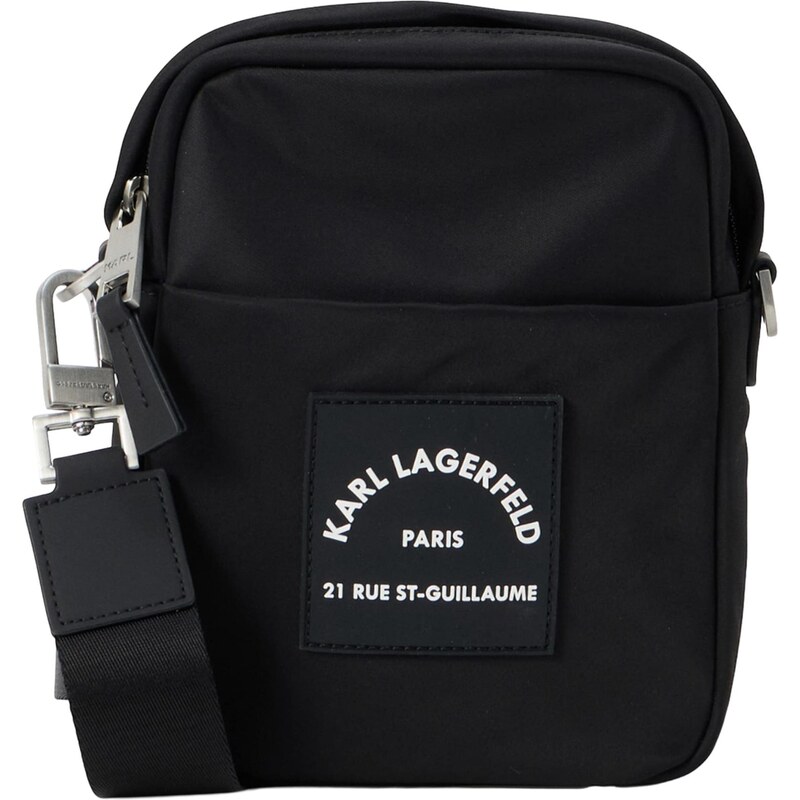 Karl Lagerfeld Taška cez rameno čierna / biela 66858446