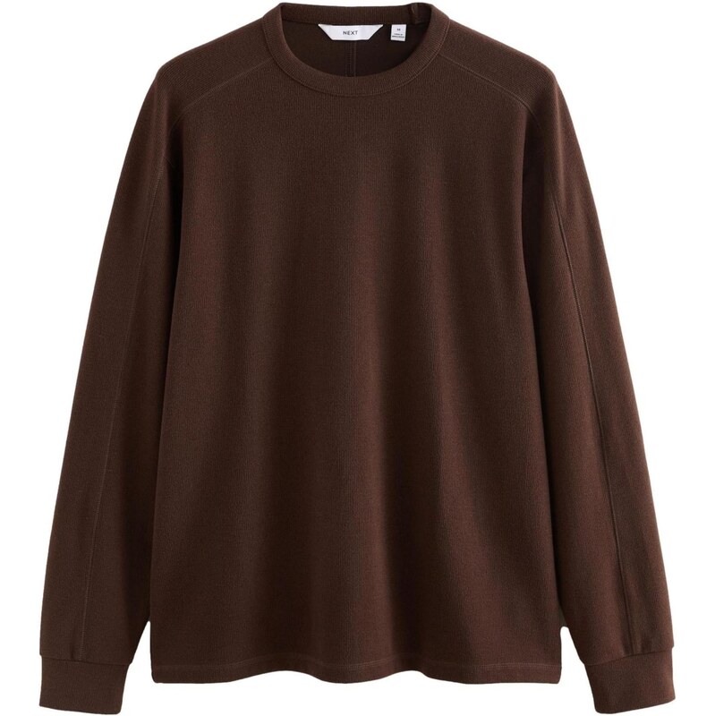 Next Tričko tmavohnedá 66858478