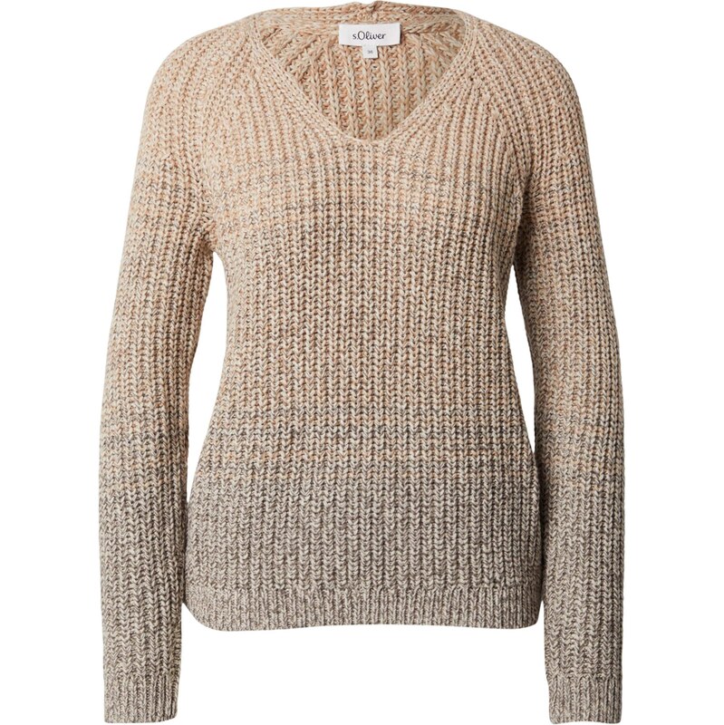 s.Oliver Sveter béžová / piesková / sivá 66858533