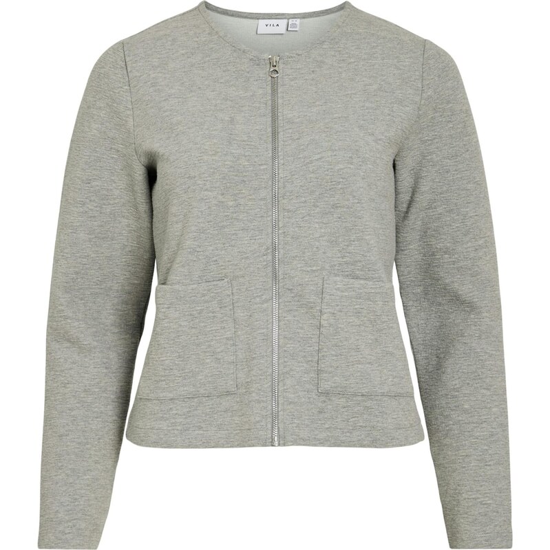 VILA Kardigán VIGarden sivá melírovaná 66858641