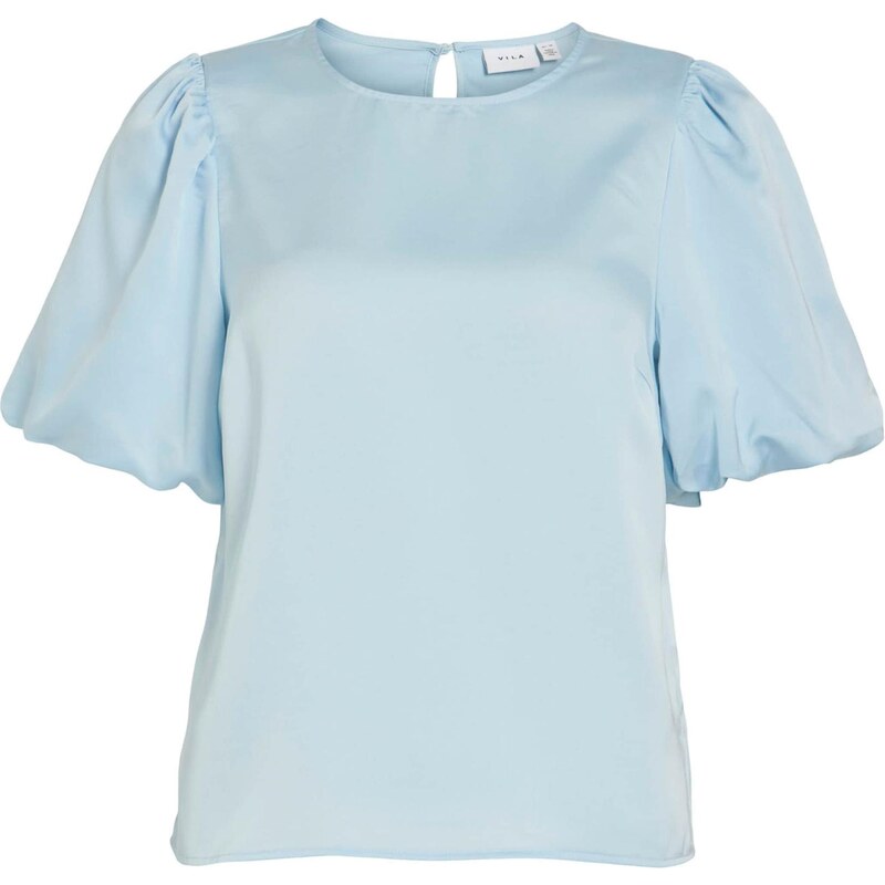 VILA Blúzka VIEllette svetlomodrá 66858644