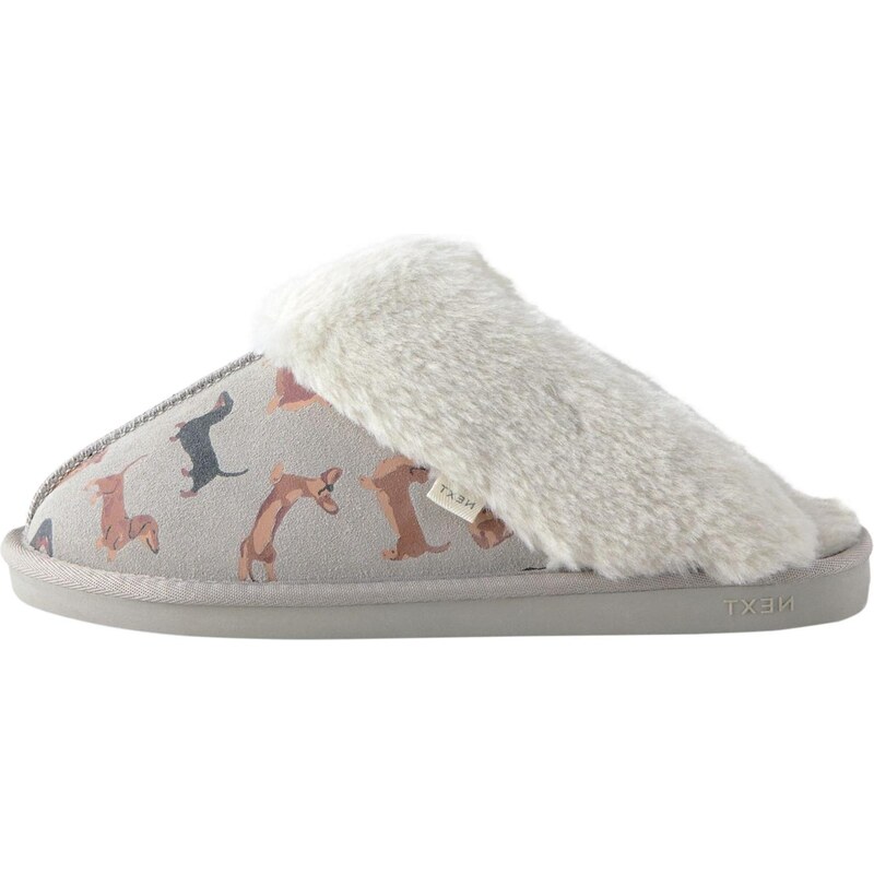 Next Papuče béžová / modrá / svetlosivá 66858706