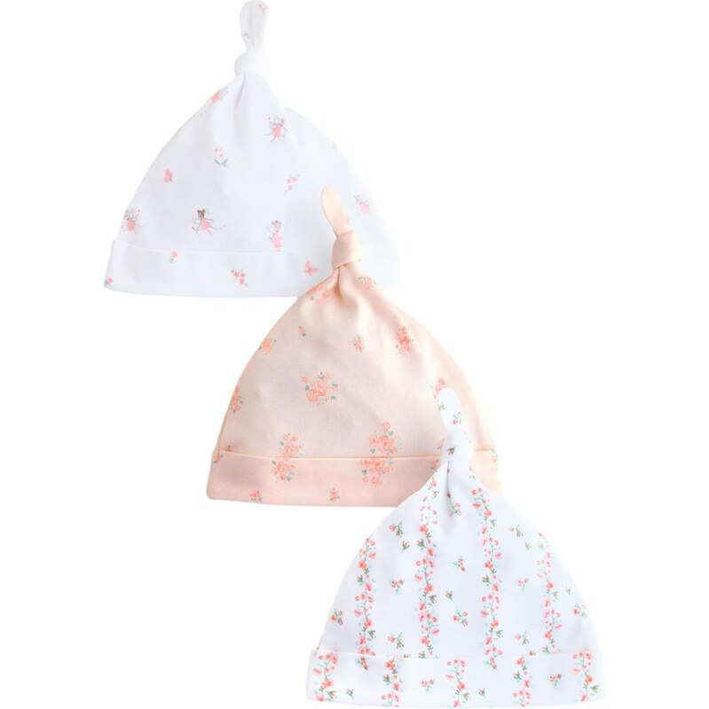 Next Čiapky zelená / ružová / biela 66858744