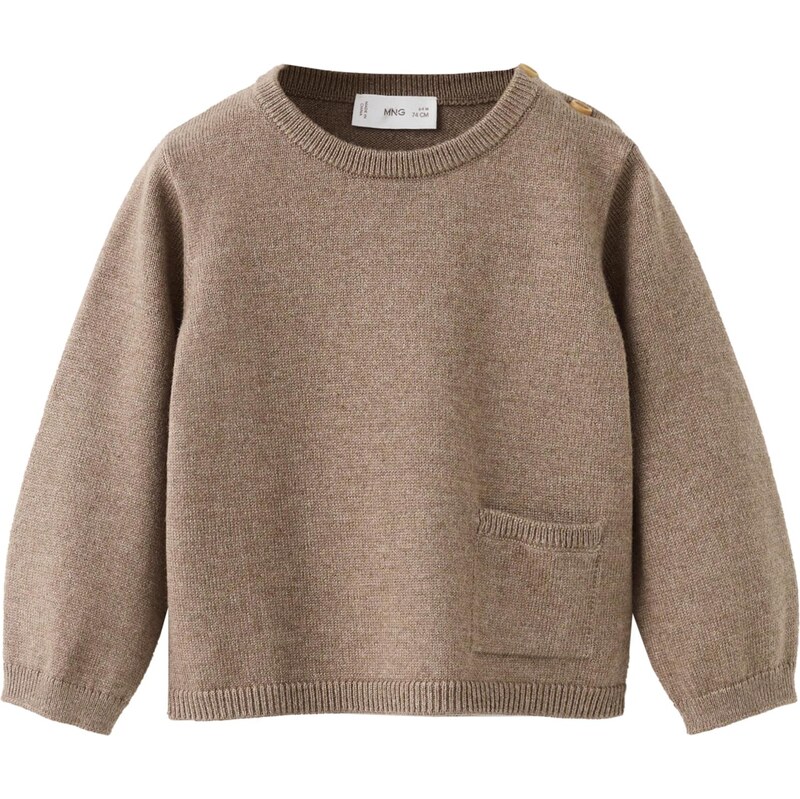 MANGO KIDS Sveter LONDON mokka 66858688