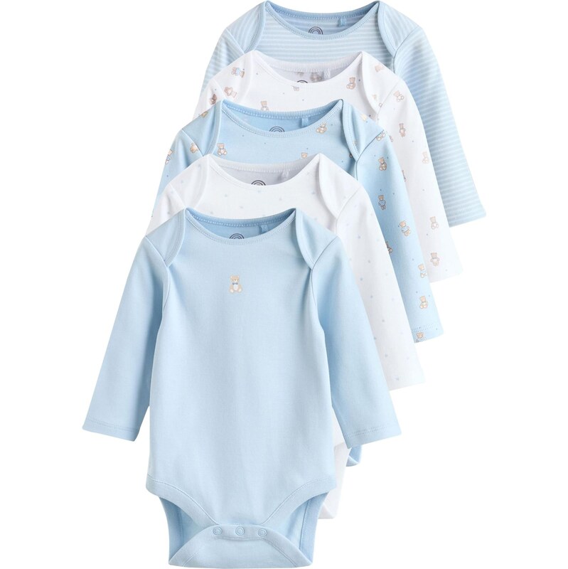 Next Body svetlomodrá / brokátová / biela 66858783