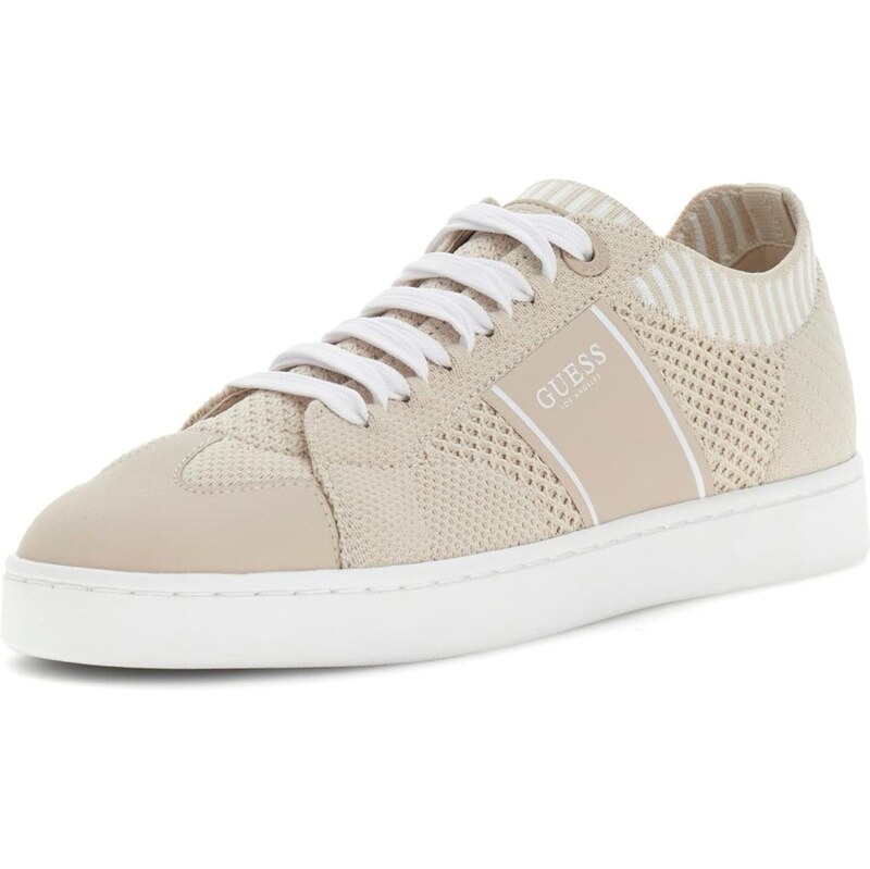 GUESS Nízke tenisky JRIXIE piesková / biela 66858916