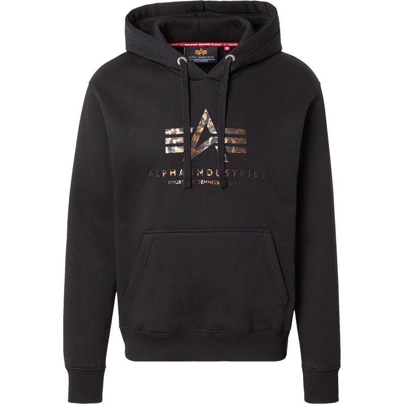 ALPHA INDUSTRIES Mikina béžová / grafitová / tmavooranžová / čierna 66859020