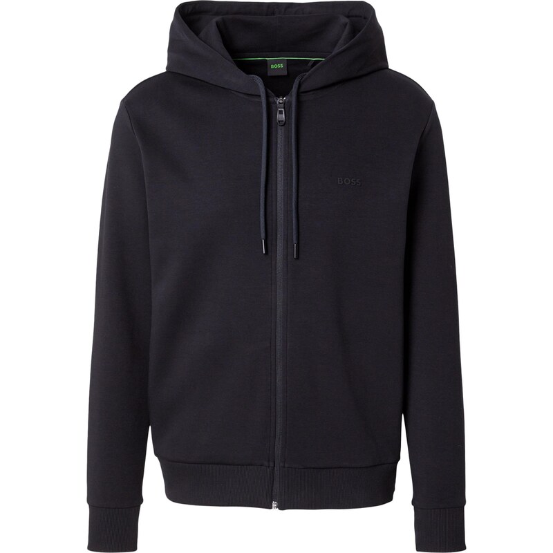 BOSS Tepláková bunda Saggy čierna 66859027