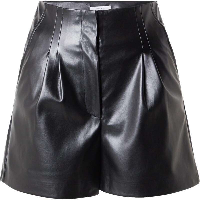 ABOUT YOU Plisované nohavice Christin čierna 66859049