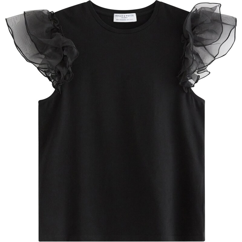 Lindex Top čierna 66859114