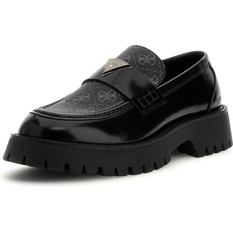 GUESS Papuče Gorizia sivá / čierna 66859102