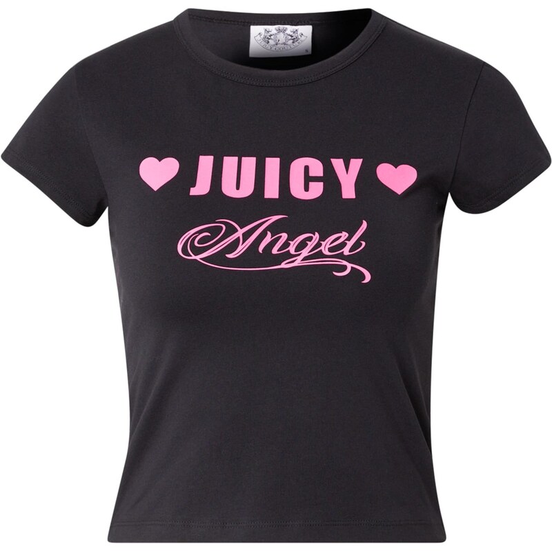 Juicy Couture Tričko ružová / čierna 66859125