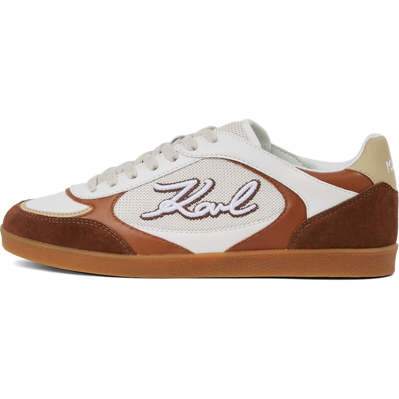 Karl Lagerfeld Nízke tenisky Kandidate Signia hnedá / karamelová / 66858334